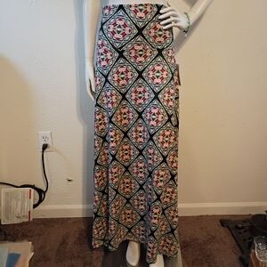 NWT Lularoe Maxi Skirt Size XS Geometric Design